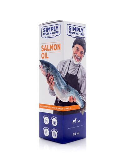 SIMPLY FROM NATURE Salmon oil - Huile de saumon - 500 ML
