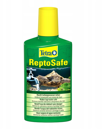 TETRA ReptoSafe - transforme l'eau du robinet en eau d'aquarium - 250 ML