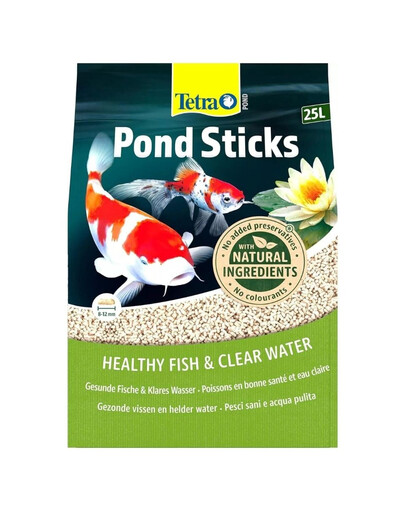 TETRA Pond Sticks - nourriture de base pour les poissons d'étang - 25 L