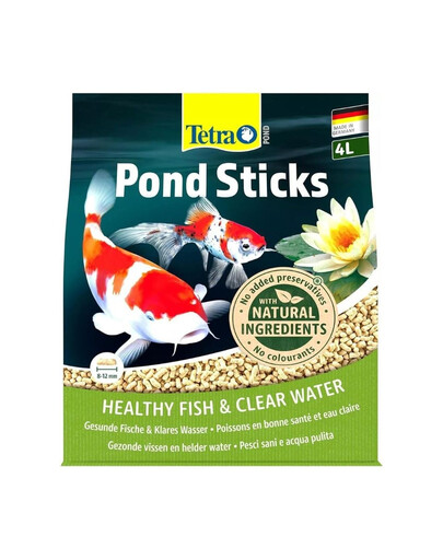 TETRA Pond Sticks - nourriture de base pour les poissons d'étang - 4 L