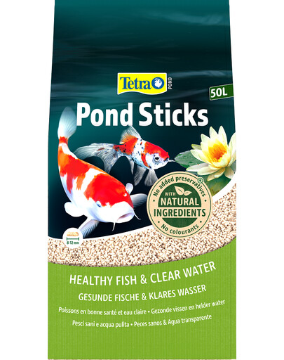 TETRA Pond Sticks - nourriture de base pour les poissons d'étang - 50 L