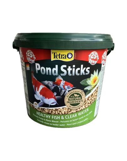 TETRA Pond Sticks - nourriture de base pour les poissons d'étang - 5 L