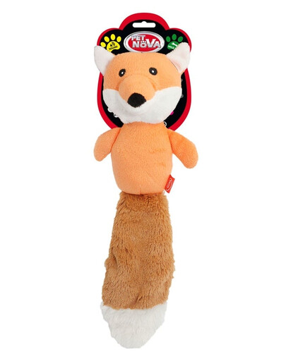 PET NOVA DOG LIFE STYLE Peluche Renard rouge 36cm