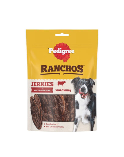 PEDIGREE Ranchos Jerkies avec du bœuf 180g
