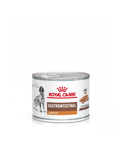 ROYAL CANIN Gastro Intestinal Low Fat Canine - nourriture humide à teneur réduite en matières grasses pour chiens souffrant de troubles gastro-intestinaux - 12 x 200 g