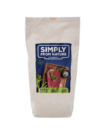 SIMPLY FROM NATURE - Croquettes de cerf pour chien - 1,2 kg