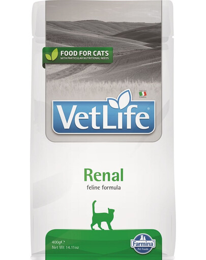 FARMINA Vet life renal 400g - pour chats en insuffisance rénale