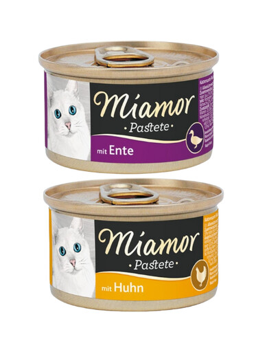 MIAMOR Pastete pâté de poulet et de canard 24x85g