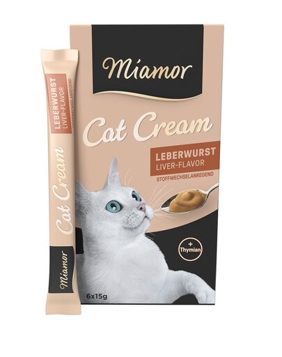 MIAMOR Cat Cream Crème de foie 6x15 g