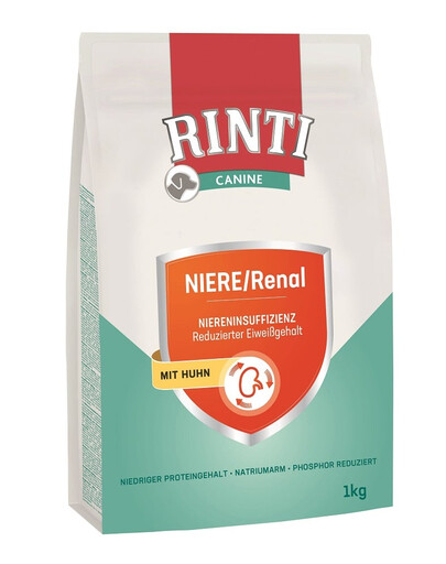 RINTI Canine Niere/Renal Chicken avec du poulet 1 kg
