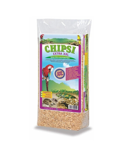 JRS Chipsi Extra XXL - 3,2 kg - substrat pour animaux exotiques