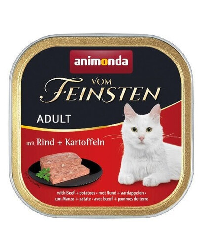 ANIMONDA Chat adulte bœuf et pommes de terre 100 g