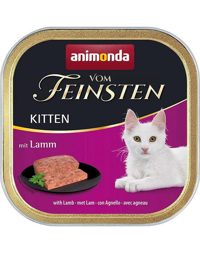 ANIMONDA Vom Feinsten pour Chatons 100 g agneau