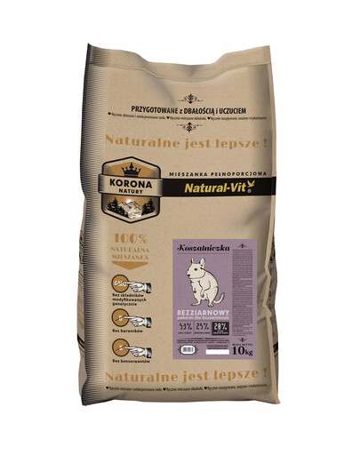 NATURAL-VIT Korona Natury Aliments complets pour gerbilles 10 kg