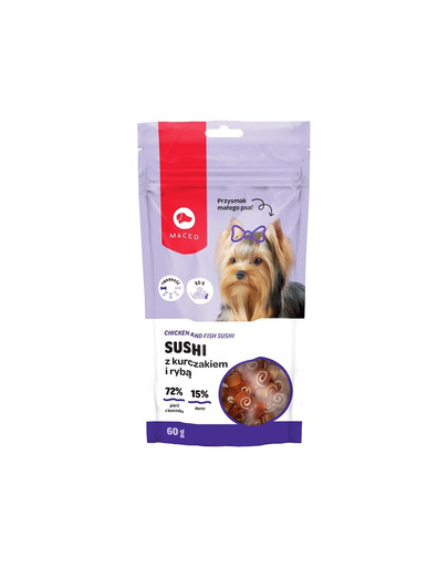 MACED York Sushi poulet poisson 60 g