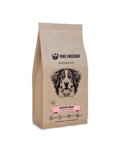 PAKA ZWIERZAKA Bœuf Angus et patates douces 9 kg pour chiens adultes