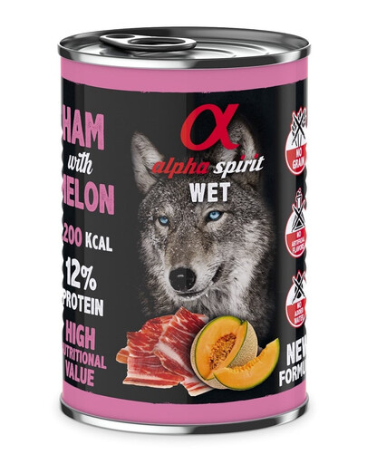 ALPHA SPIRIT Ham with melon - Jambon & melon - 400 g