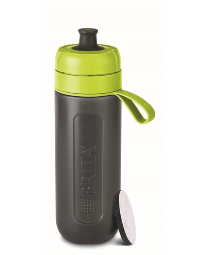 BRITA - Bouteille à filtre Fill&Go Vital 0,6L couleur citron