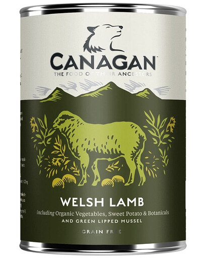 CANAGAN Dog Welsh lamb pâtées pour chiens agneau du pays de Galles 400 g