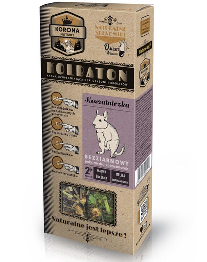 NATURAL-VIT Korona Natury Cobbler pour l'engoulevent luzerne et mauve/mélisse et topinambour