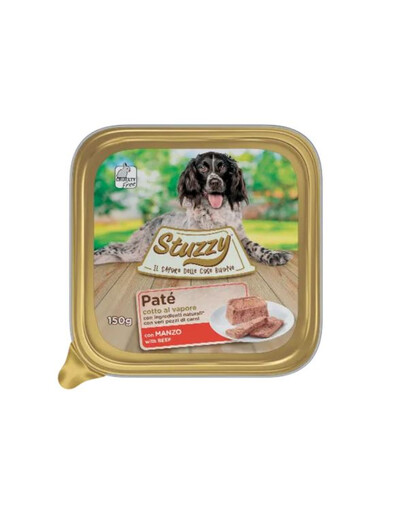 STUZZY Mister Dog Avec de la viande de bœuf 150 g