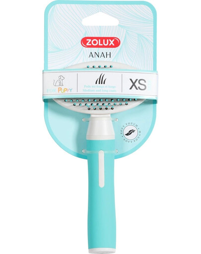 ZOLUX Brosse douce avec aiguilles rétractables pour chiots