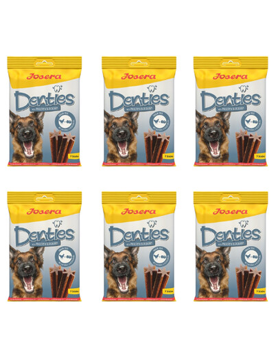 JOSERA Denties with Poultry & Blueberry 6x180g avec de la volaille et des myrtilles