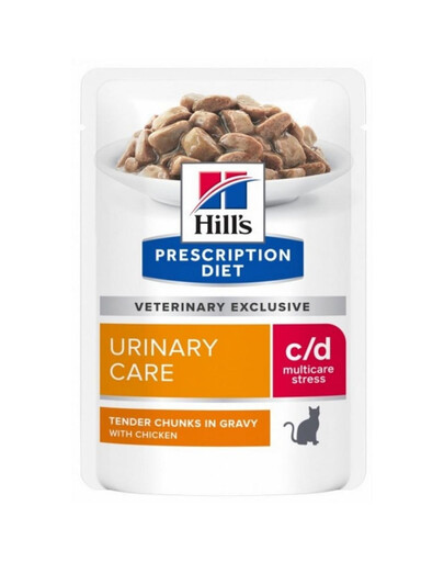 HILL'S Prescription Diet Feline c/d Urinary Stress Poulet 85 g