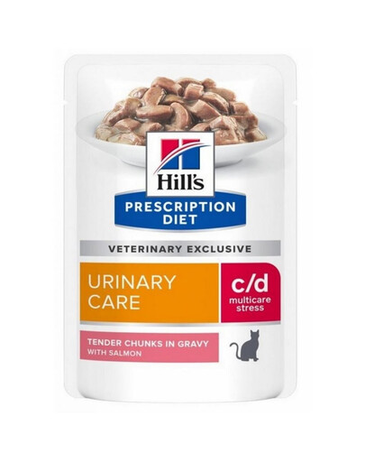 HILL'S Prescription Diet Feline c/d Urinary Stress Losos 85 g