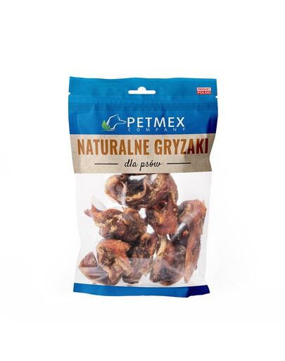 PETMEX Oreille moyenne du porc 6x200g mâchoire naturelle pour chien