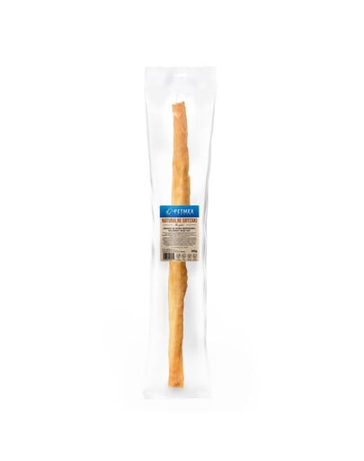 PETMEX Croquette de couenne de porc, roulée 50cm 6pcs. mâchoire naturelle pour chien