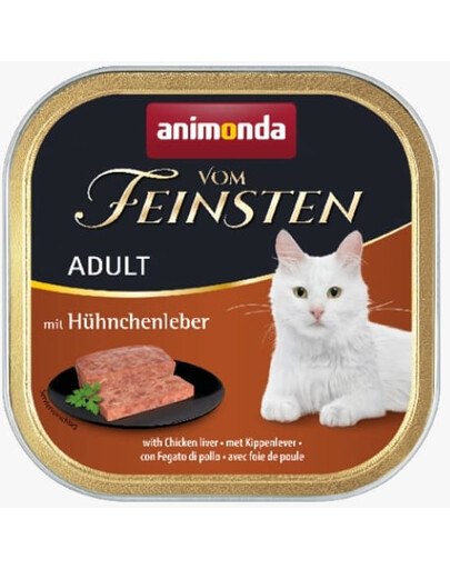 ANIMONDA Classic Barquette de foie de volaille 100 g