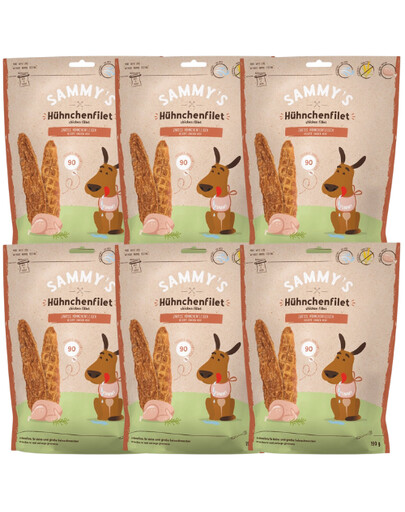 BOSCH Sammy’s Fillets Chicken Filet de poulet pour chiens 6x190 g