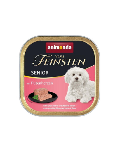 ANIMONDA vom Feinsten Senior - Cœur de dinde 150 g pour chiens de plus de 7 ans