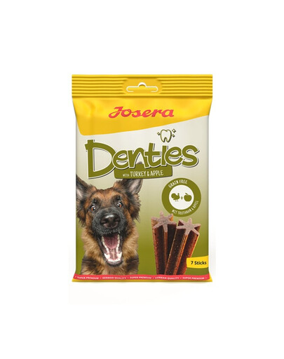 JOSERA Denties with Turkey & Apple 180g avec de la dinde et des pommes