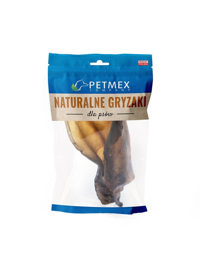 PETMEX Oreille de bœuf 1 pièce mâche naturelle pour chien