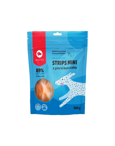 MACED Bandes de poitrine de poulet moelleuses 500 g