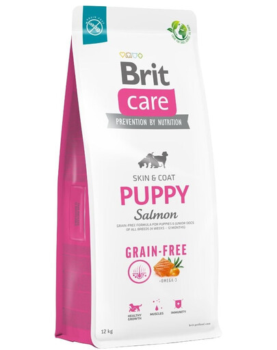 BRIT Care Grain-free Puppy Salmon - Saumon et pommes de terre sans céréales pour chiots - 12 kg