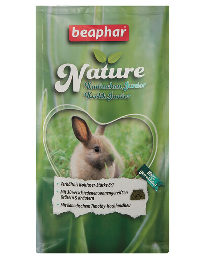 BEAPHAR Nature Junior Nourriture pour lapins 1,25 kg