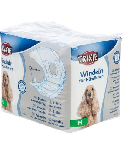 TRIXIE Couches pour chiens femelles 12 pièces. M