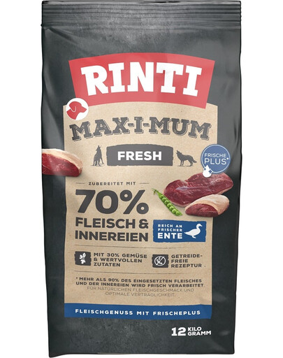RINTI MAX-I-MUM - viande de canard - 12 kg