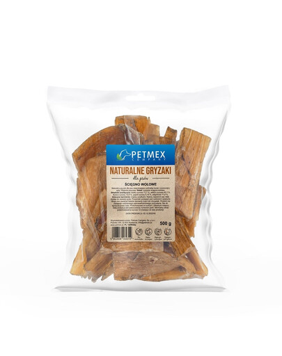 PETMEX Tendon de bœuf 500g, produit naturel à mâcher pour chien