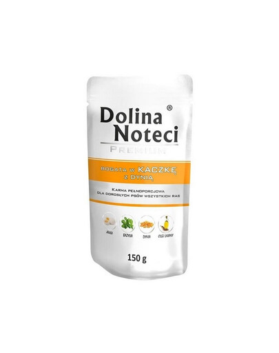 DOLINA NOTECI Premium riche en canard et en potiron 150 g