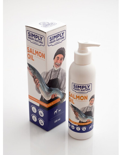 SIMPLY FROM NATURE Salmon oil - Huile de saumon - 250 ML