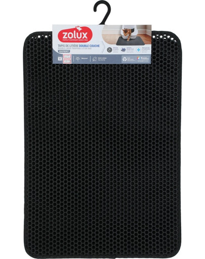 ZOLUX - Tapis à deux épaisseurs pour bac à litière - 45x65 cm