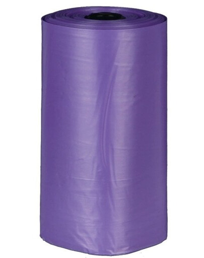 TRIXIE Sacs pour déjections canines Pick Up 4 rouleaux de 20 sacs lavande