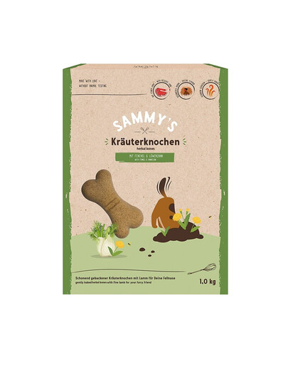 BOSCH SAMMY’S Cubes de friandises aux herbes pour chiens 1 kg