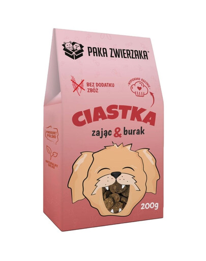 PAKA ZWIERZAKA Biscuits Lièvre à la betterave 200 g