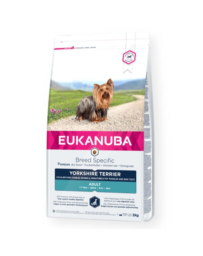 EUKANUBA Breed Specific Adult York chicken - poulet pour Yorkshire terriers adultes - 2 kg