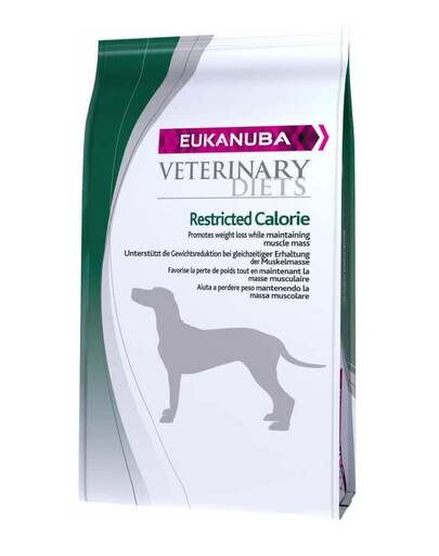 EUKANUBA Restricted Calories Adult All Breeds Chicken - Poulet améliorent le métabolisme des graisses de votre chien - 12 kg